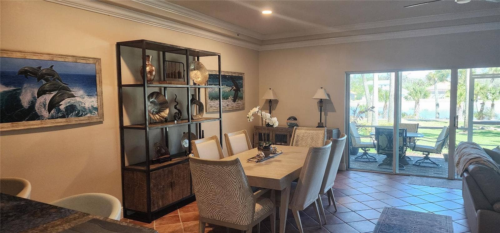 50 PALM HARBOR PARKWAY, #32, Palm Coast, FL 32137 Dining room table & view