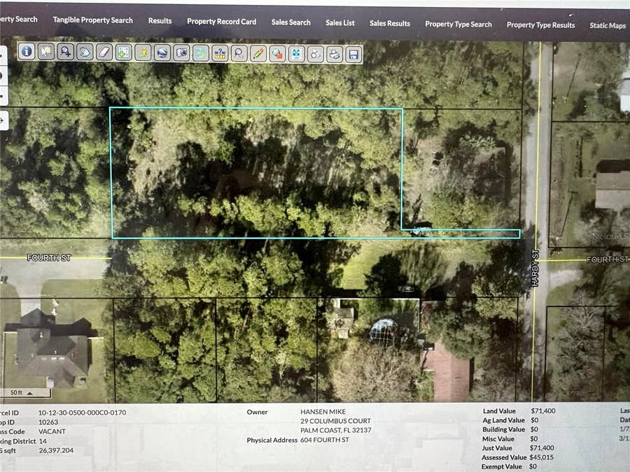 Property photo for 604 FOURTH STREET, Bunnell, FL