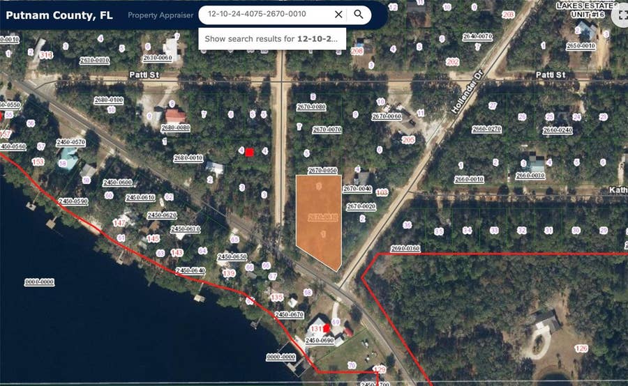 Property photo for 00 MARTHA AVE, Interlachen, FL