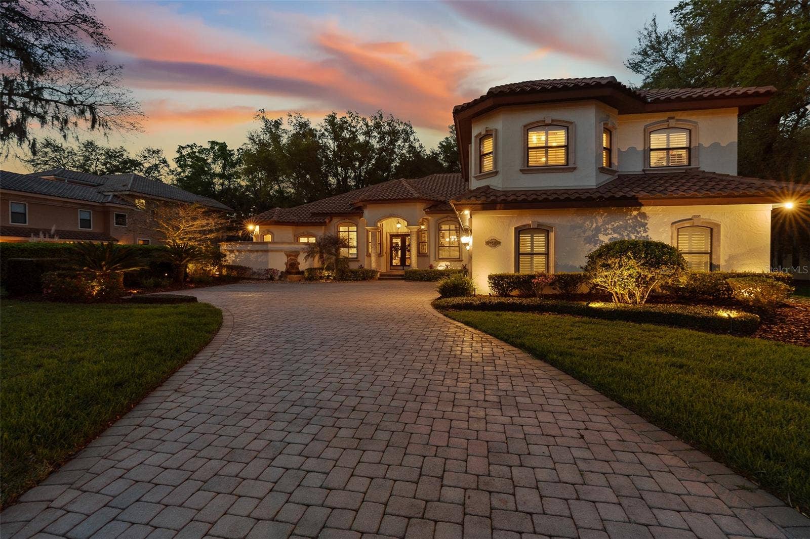7341 BELLA FORESTA PLACE, Sanford, FL 32771 Twilight Street View