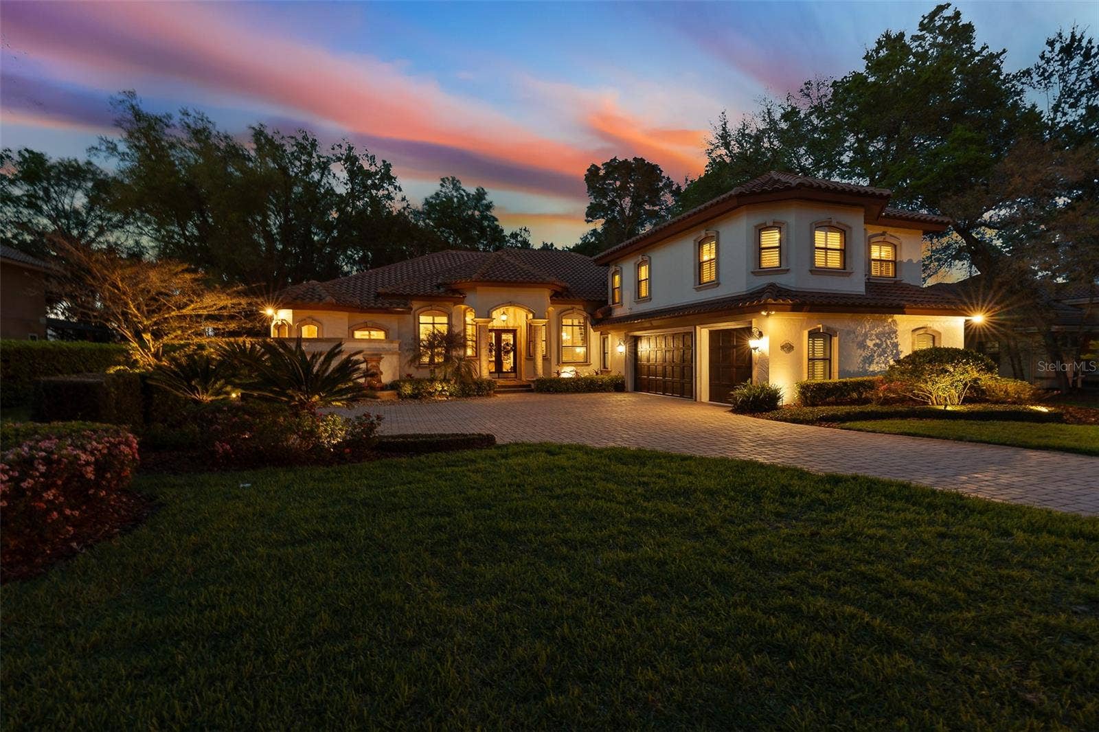7341 BELLA FORESTA PLACE, Sanford, FL 32771 Twilight Street View