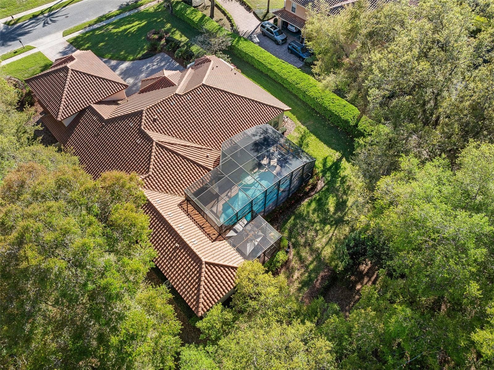 7341 BELLA FORESTA PLACE, Sanford, FL 32771 Drone Overhead