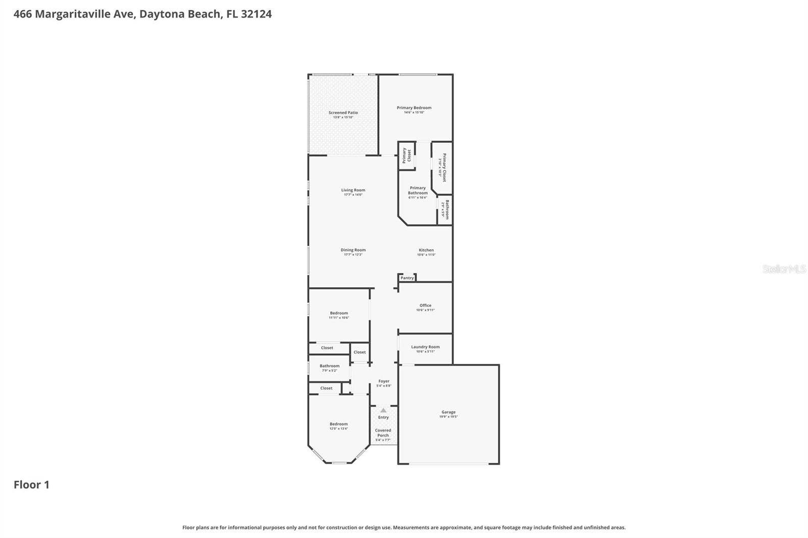466 MARGARITAVILLE AVENUE, Daytona Beach, FL 32124 466 MARGARITAVILLE AVENUE, Daytona Beach, FL 32124