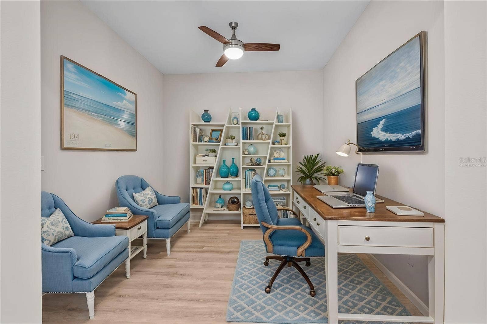 466 MARGARITAVILLE AVENUE, Daytona Beach, FL 32124 Virtually Staged - Open Office/Bonus Room