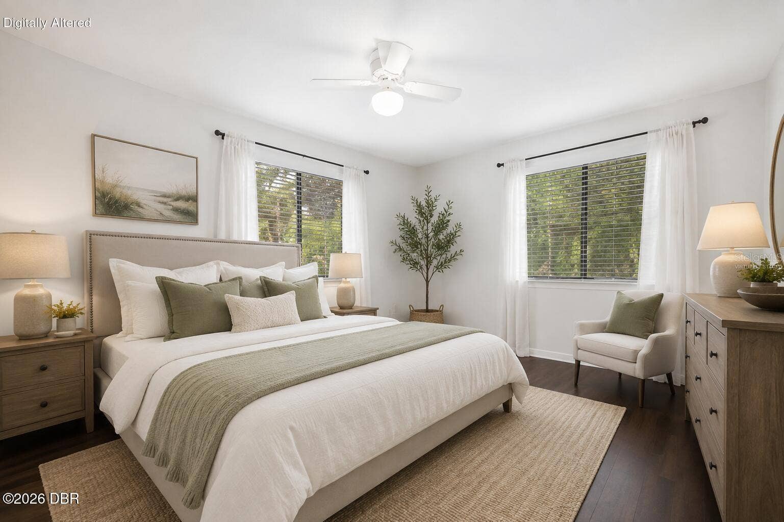 1 CROOKED BRIDGE WAY, Ormond Beach, FL 32174 Bedroom 5 virtually staged