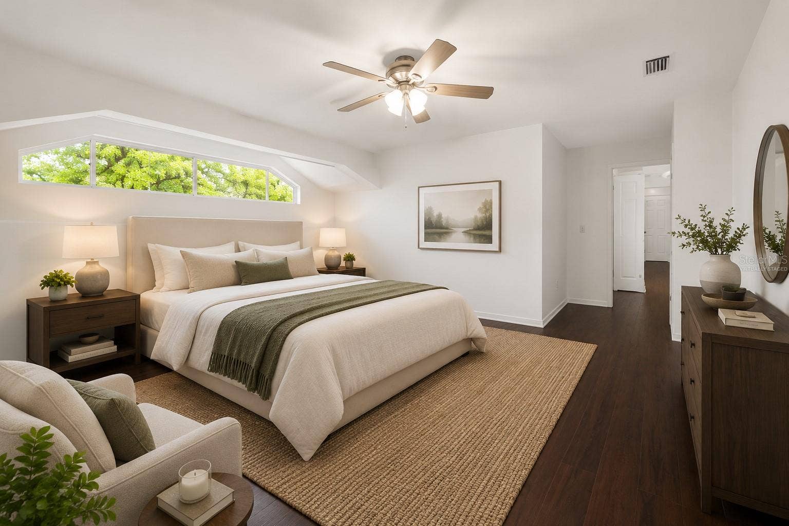 1 CROOKED BRIDGE WAY, Ormond Beach, FL 32174 Virtually staged Bedroom 3
