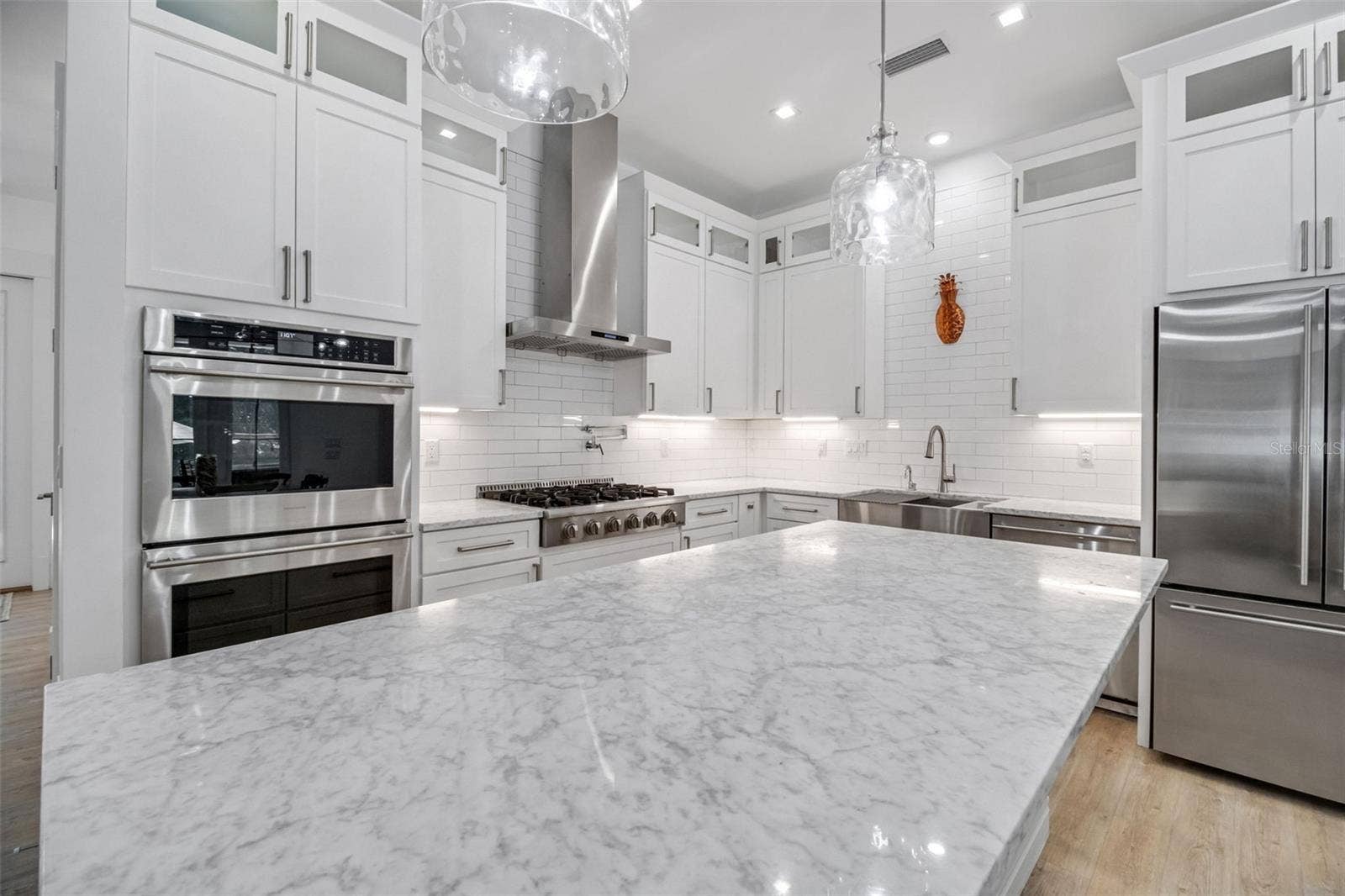 Chef-inspired kitchen featuring premium finishes and exceptional functionality