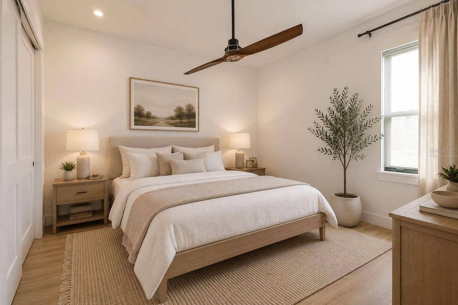 4th bedroom -virtually staged