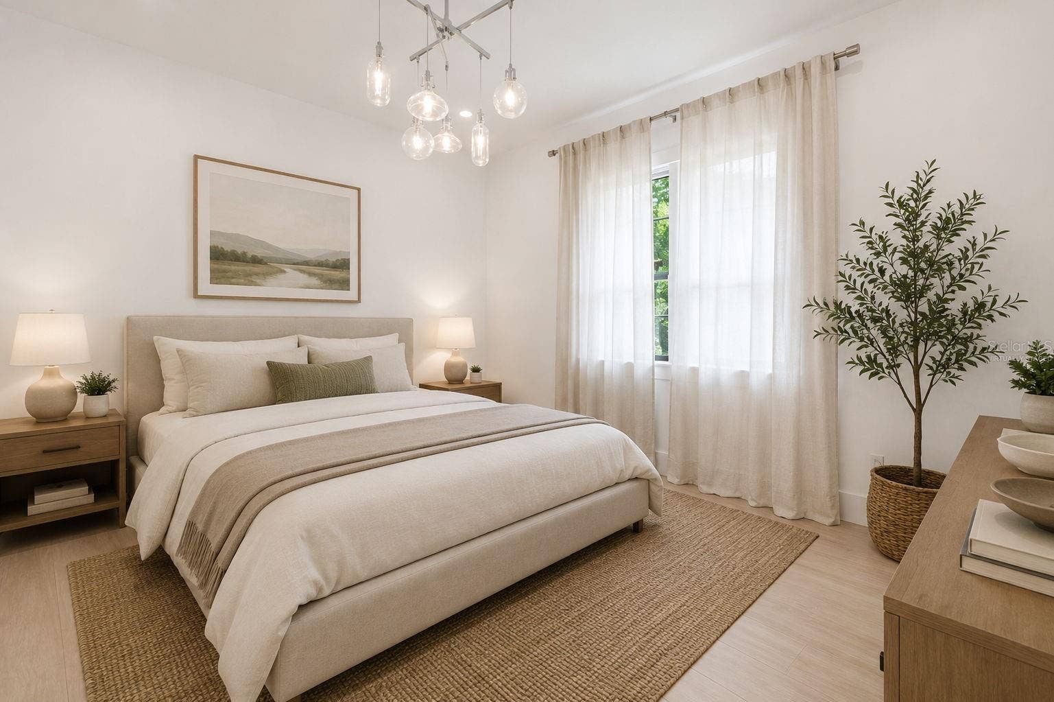 Guest House - virtually staged
