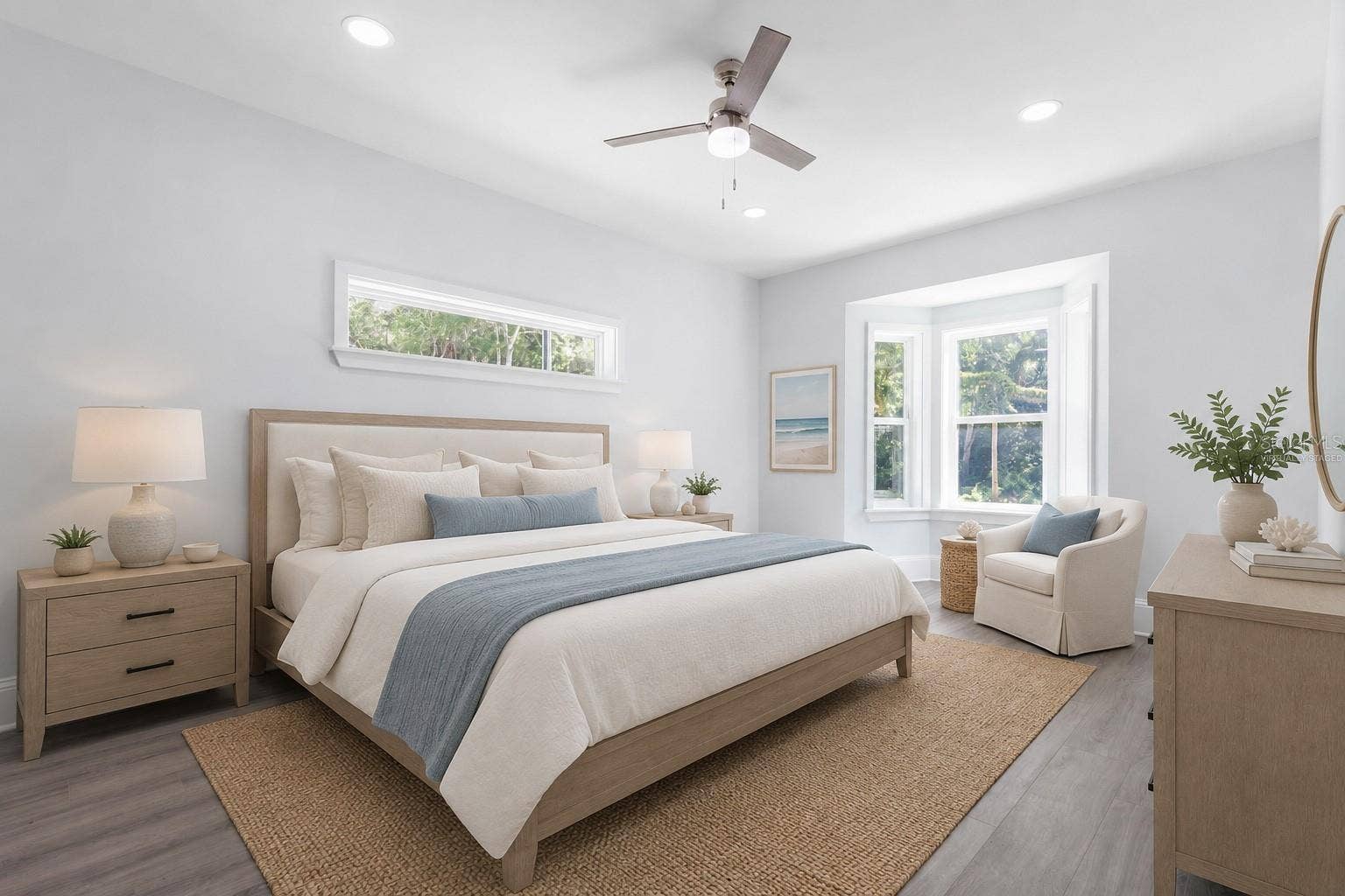 117 HERNANDEZ AVENUE, Palm Coast, FL 32137 Primary Bedroom - virtually staged