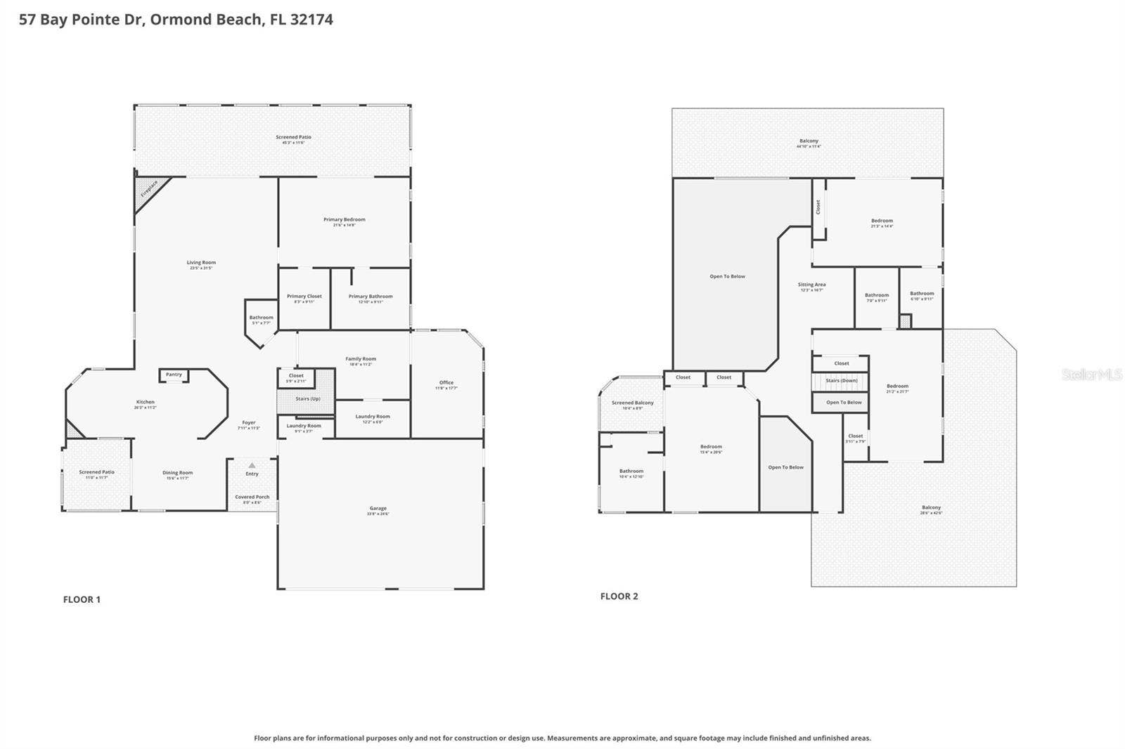 57 BAY POINTE DRIVE, Ormond Beach, FL 32174 57 BAY POINTE DRIVE, Ormond Beach, FL 32174