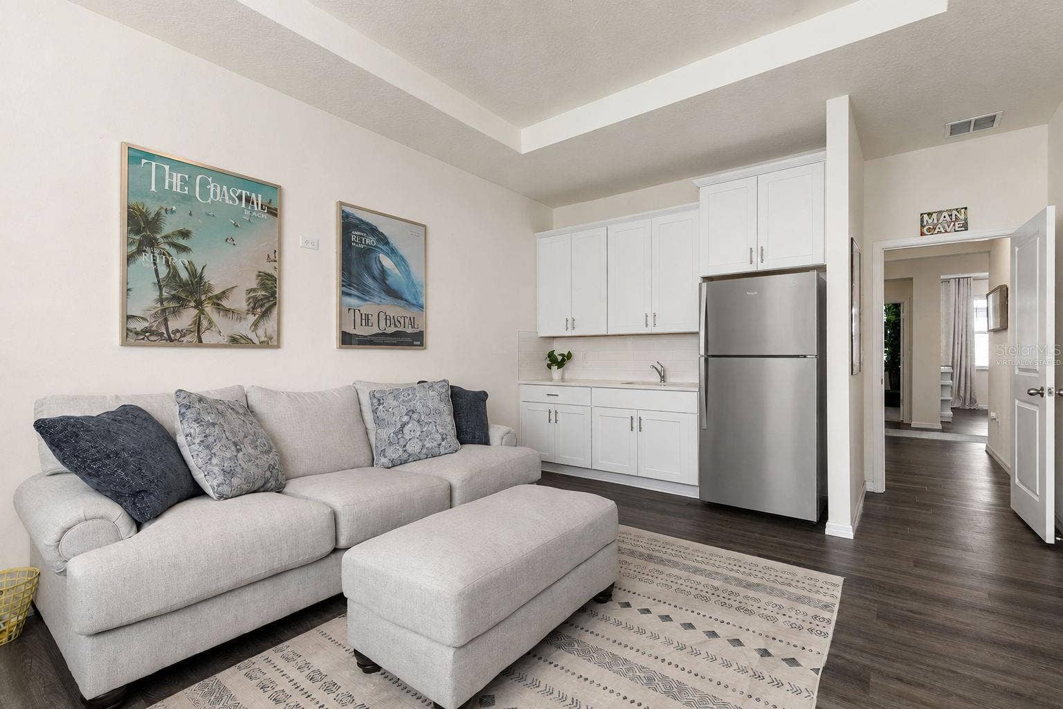 345 E MERIMONT LANE, Ormond Beach, FL 32174 Refrigerator Virtually Staged