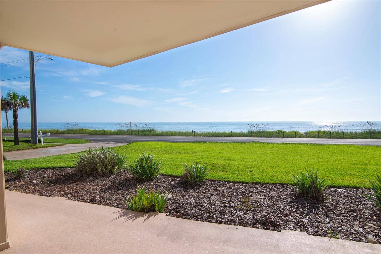 View from patio