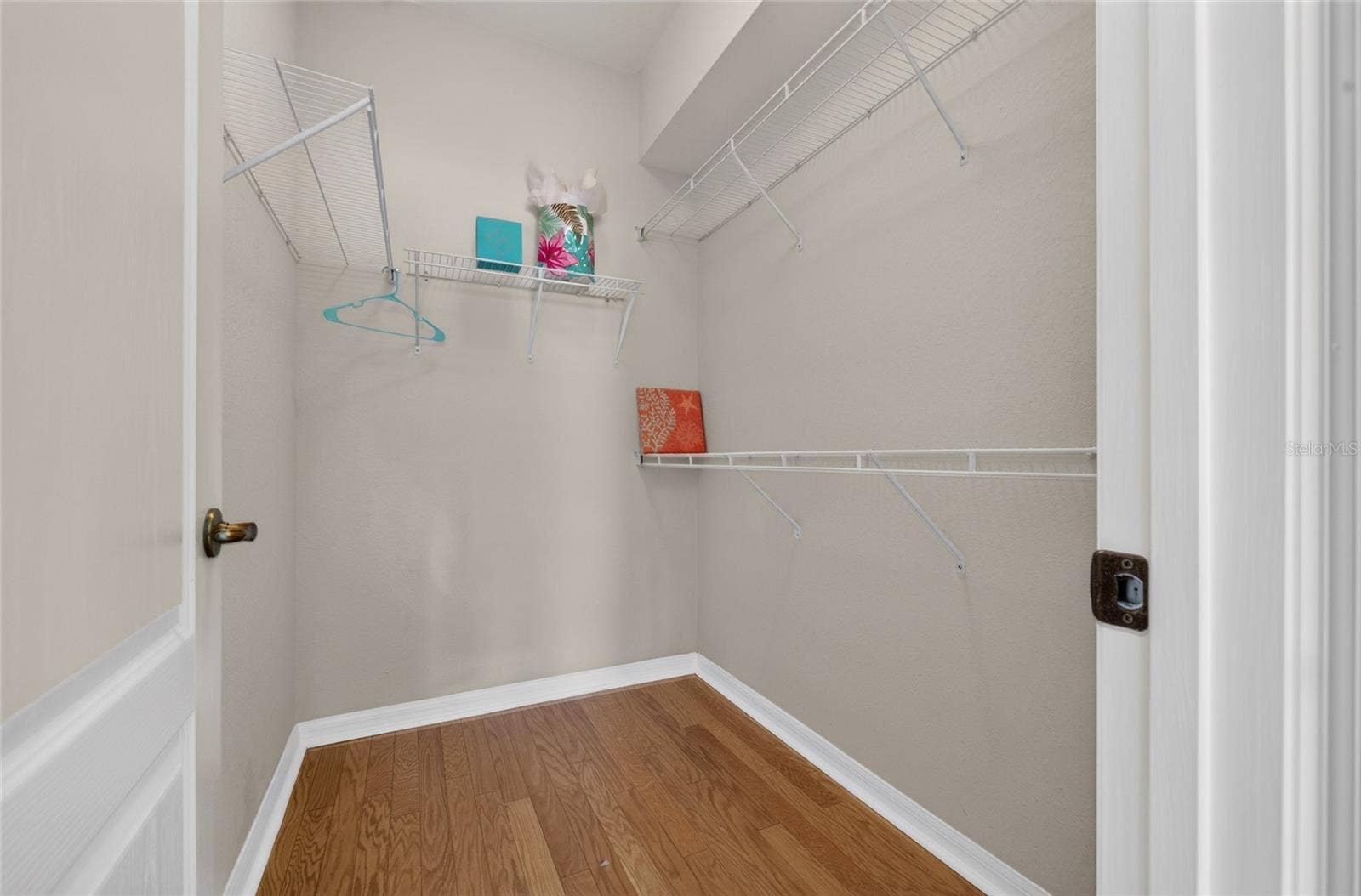 Master walk-in closet