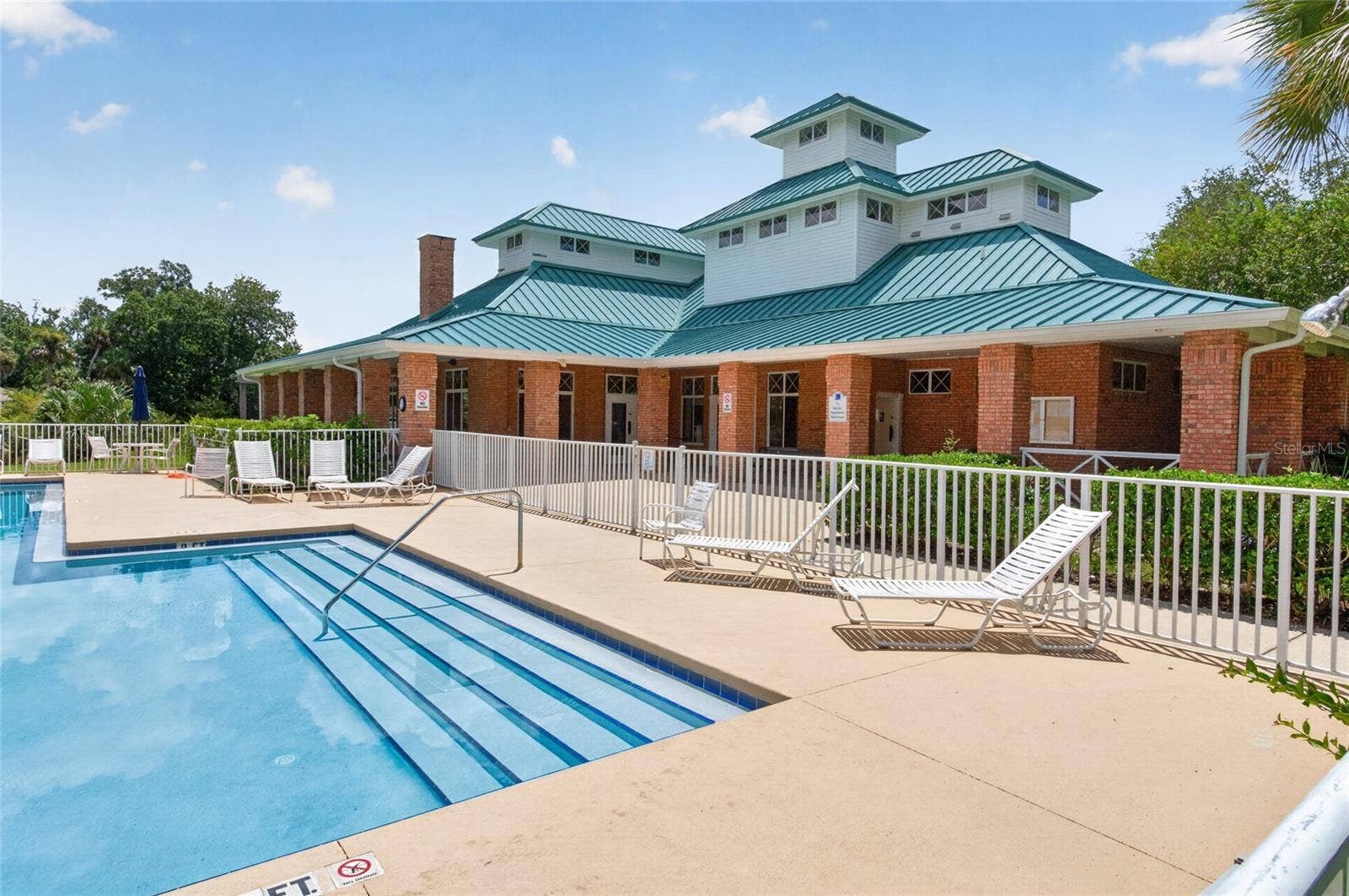 Clubhouse + pool