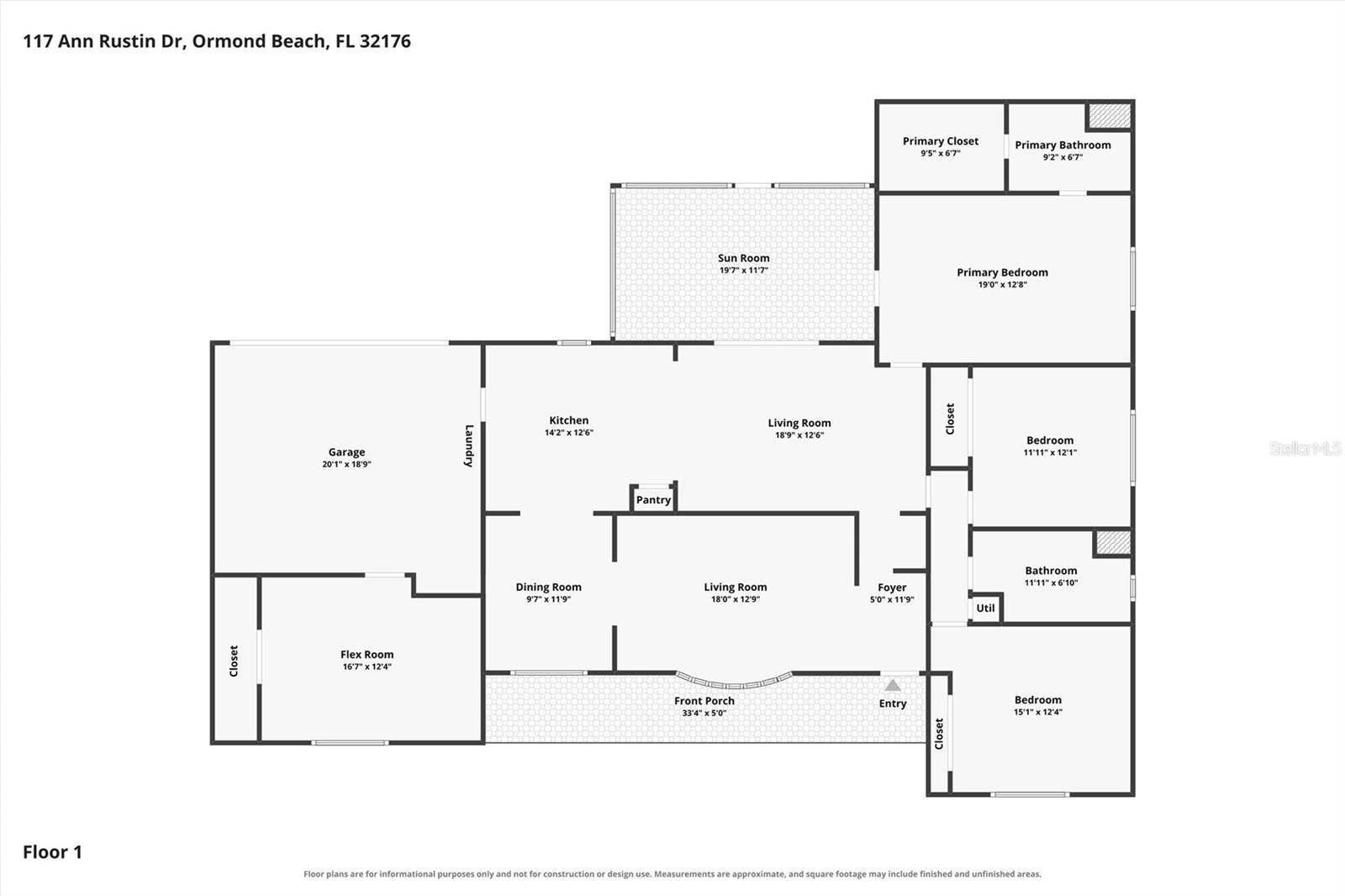 117 ANN RUSTIN DRIVE, Ormond Beach, FL 32176 117 ANN RUSTIN DRIVE, Ormond Beach, FL 32176