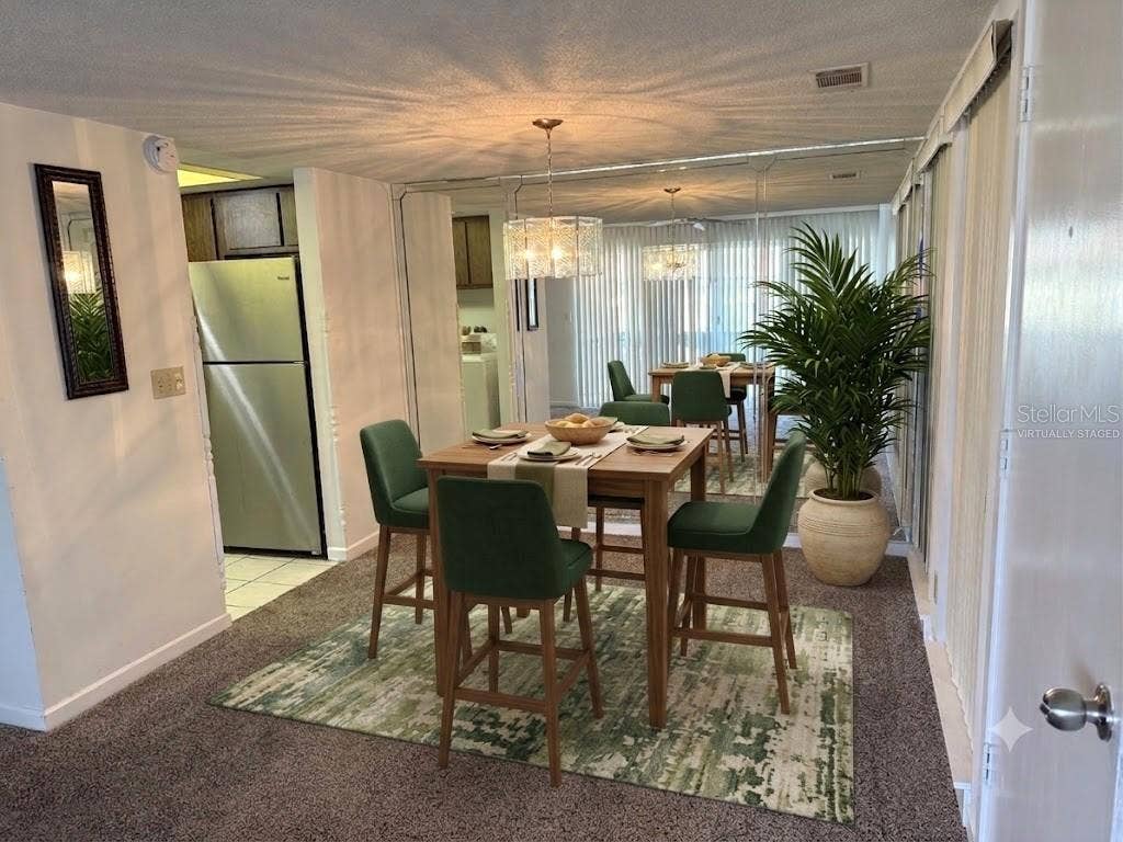VIRTUALLY STAGED DINING AREA OFF THE KITCHEN