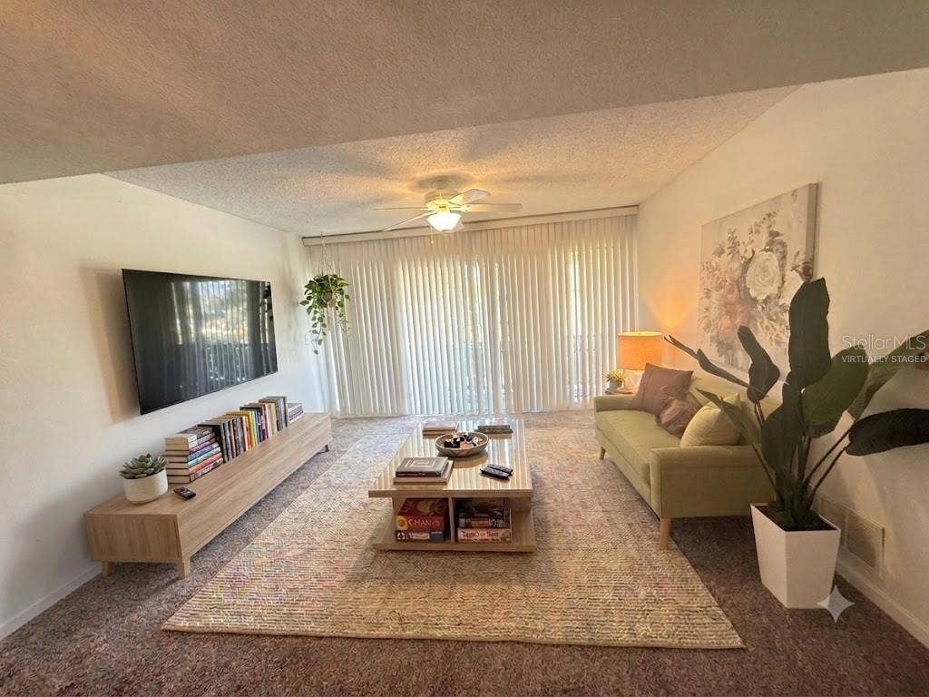 VIRTUALLY STAGED LIVING AREA