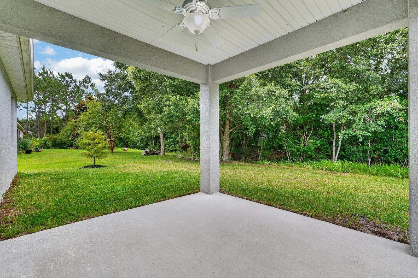 23 BUD FIELD DRIVE, Palm Coast, FL 32137 covered patio