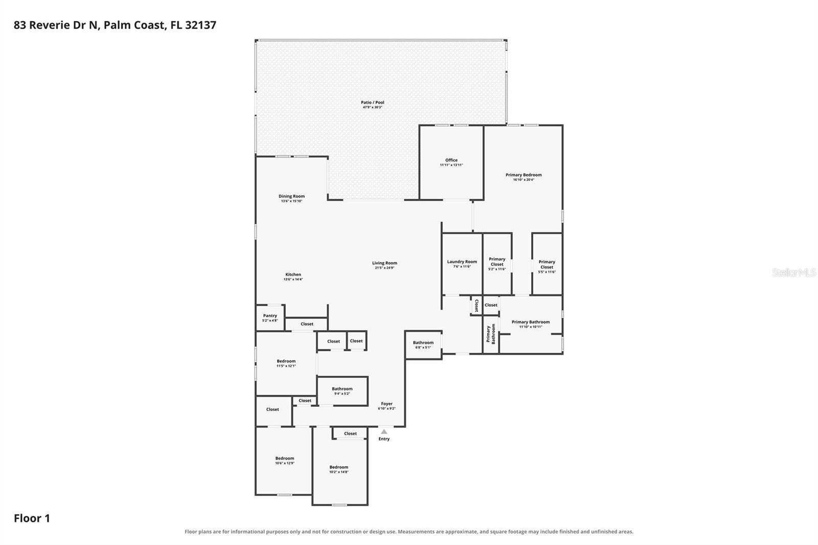 83 REVERIE DRIVE N, Palm Coast, FL 32137 83 REVERIE DRIVE N, Palm Coast, FL 32137