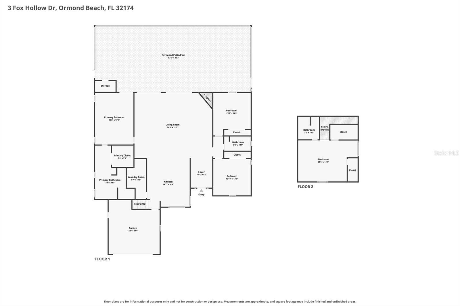 3 FOX HOLLOW DRIVE, Ormond Beach, FL 32174