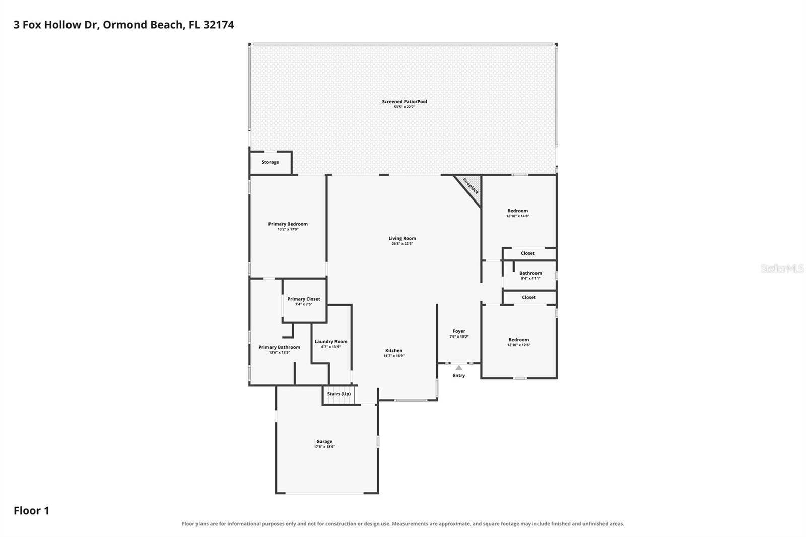 3 FOX HOLLOW DRIVE, Ormond Beach, FL 32174