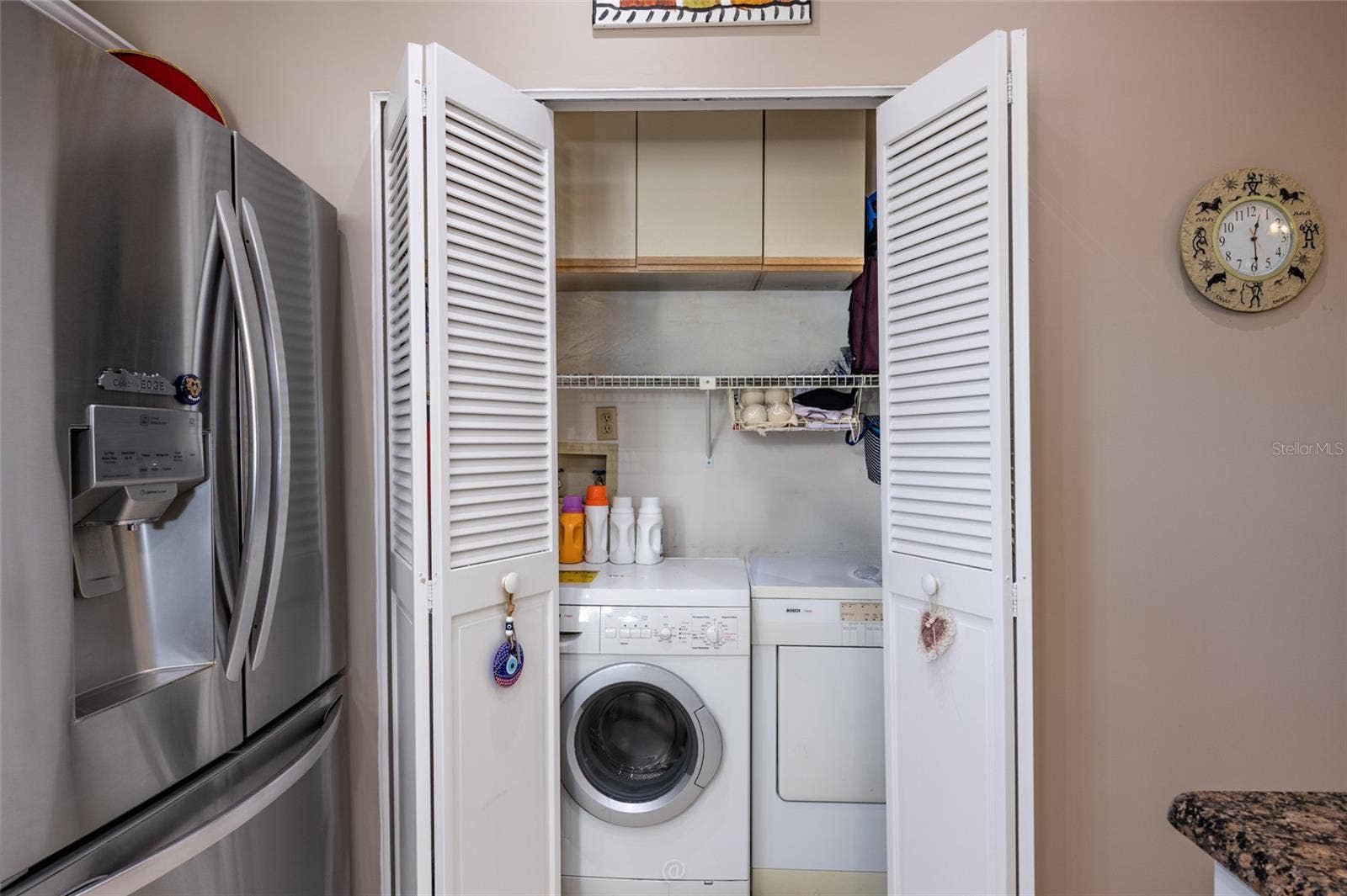 11 MAGNOLIA DRIVE S, #11, Ormond Beach, FL 32174 Laundry closet