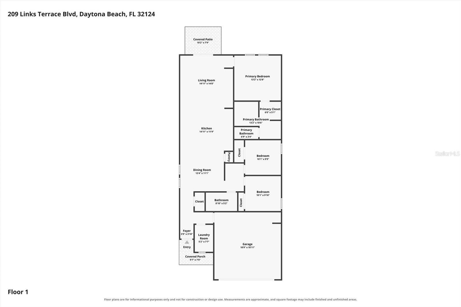 209 LINKS TERRACE BOULEVARD, Daytona Beach, FL 32124 209 LINKS TERRACE BOULEVARD, Daytona Beach, FL 32124