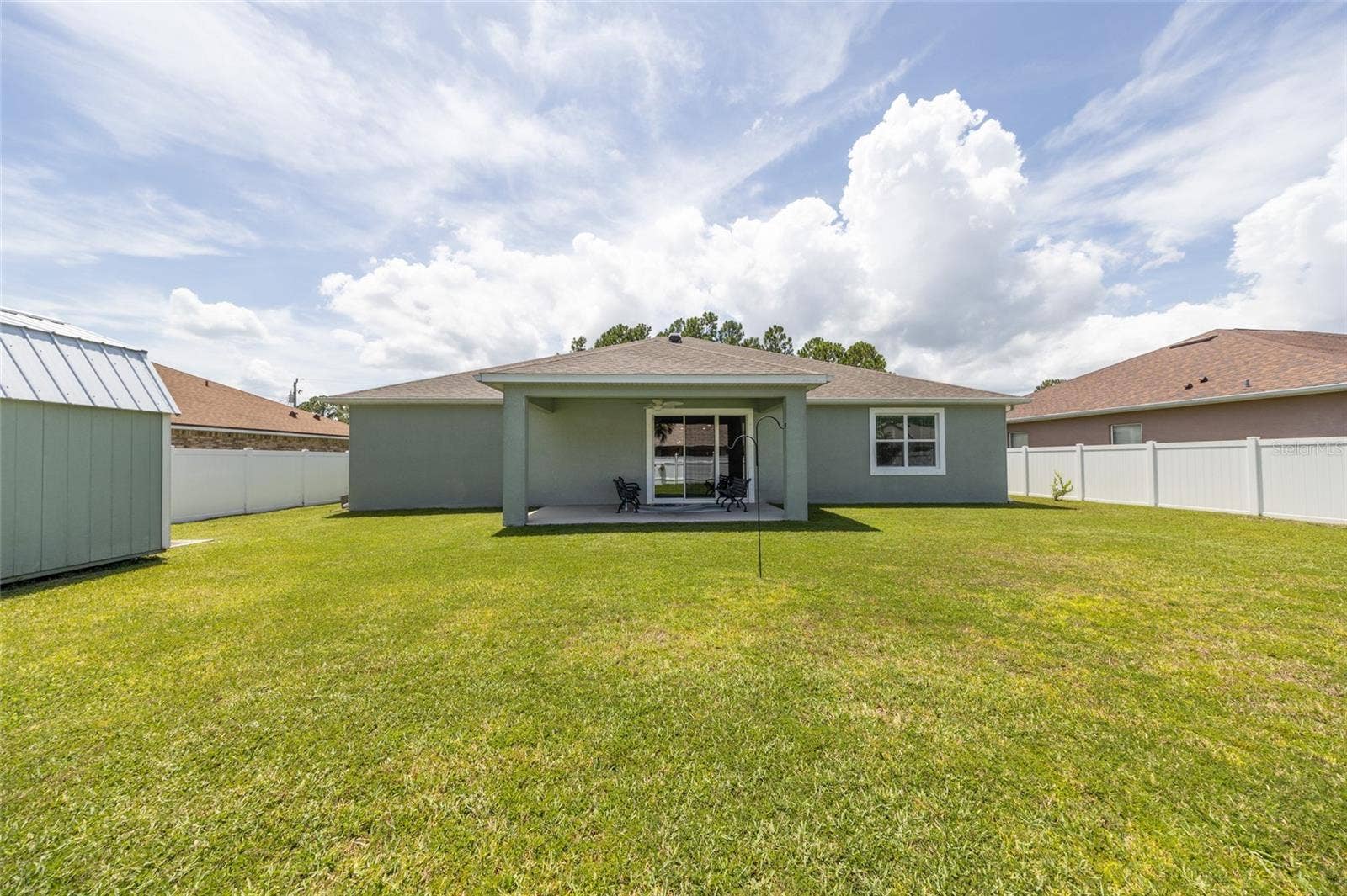 17 WHITE HAVEN LANE, Palm Coast, FL 32164 View from back of yard