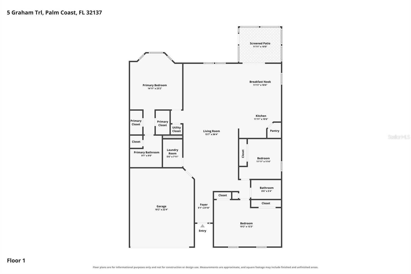 5 GRAHAM TRAIL, Palm Coast, FL 32137
