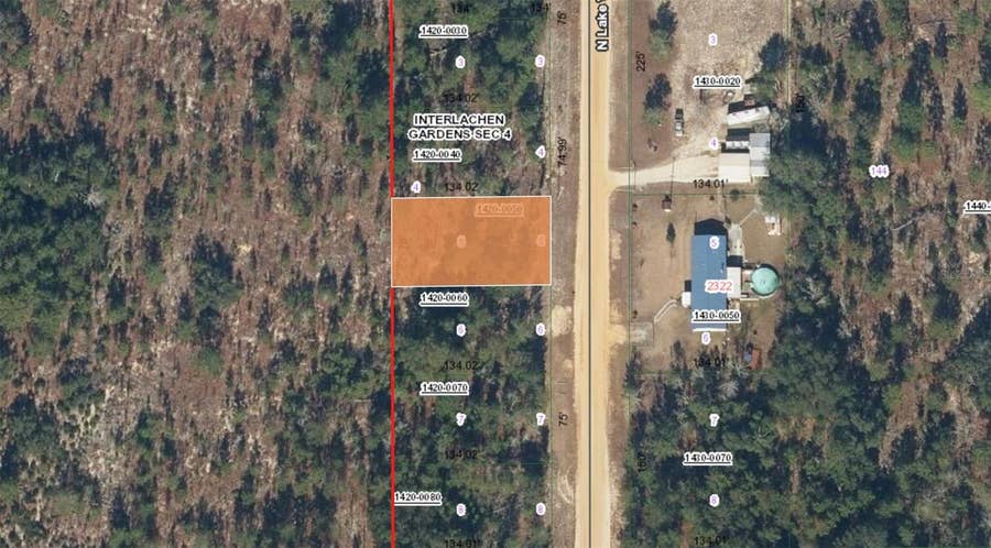 Property photo for XX N LAKEVIEW DR LOT 142/5, Interlachen, FL