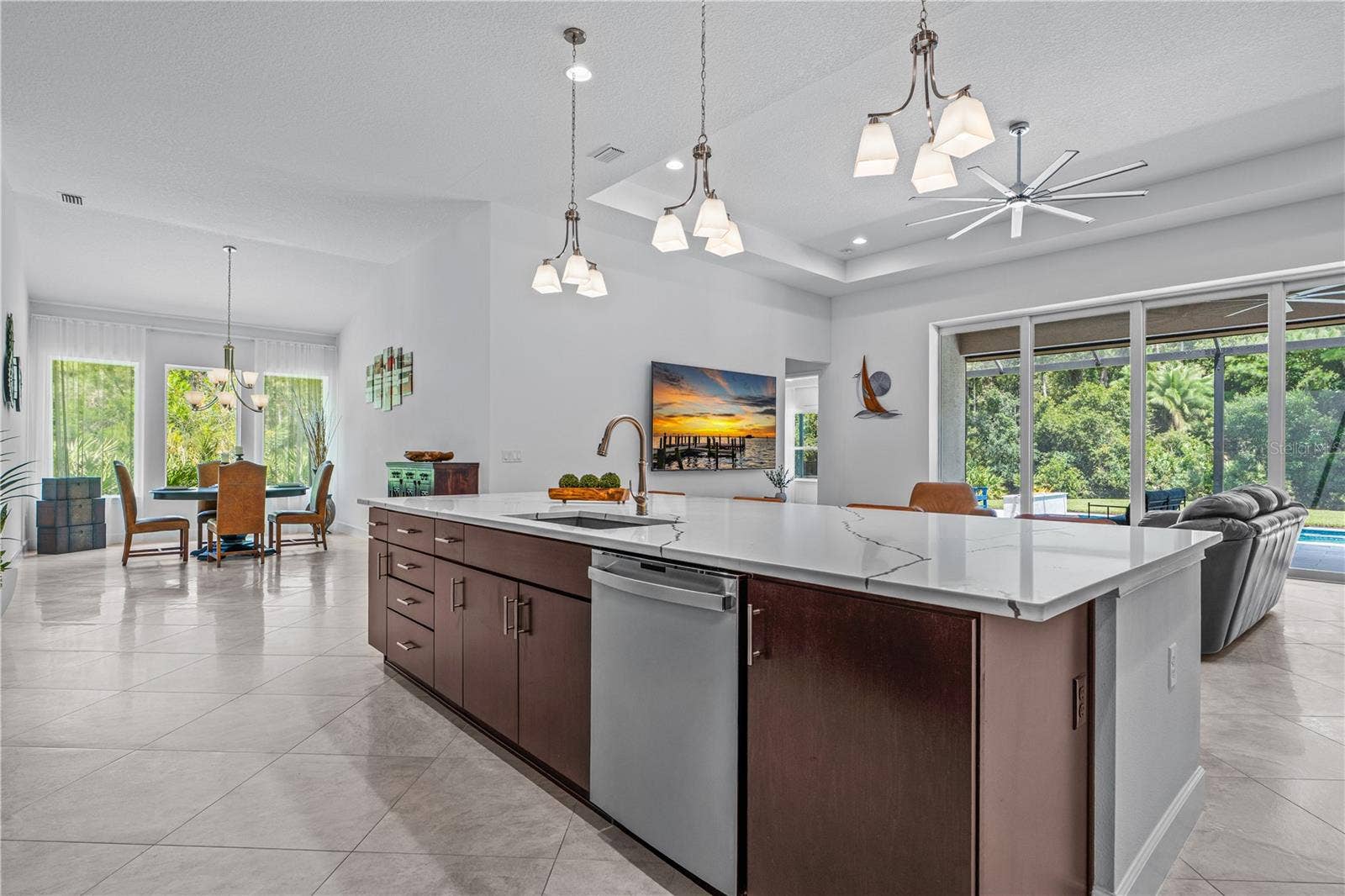 Large Kitchen Island