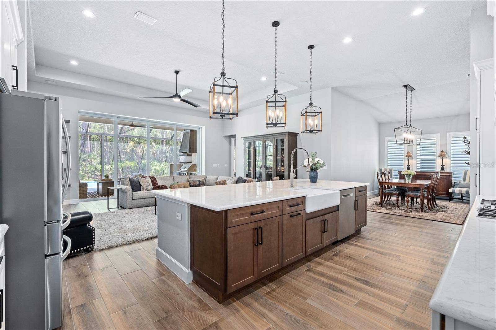 463 STIRLING BRIDGE DRIVE, Ormond Beach, FL 32174 Kitchen & Great Room