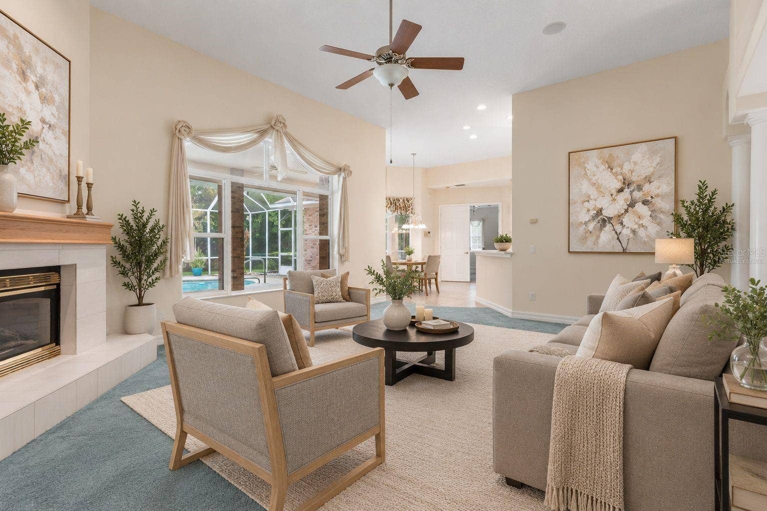 47 CAMBRIDGE TRACE, Ormond Beach, FL 32174 Virtually Staged