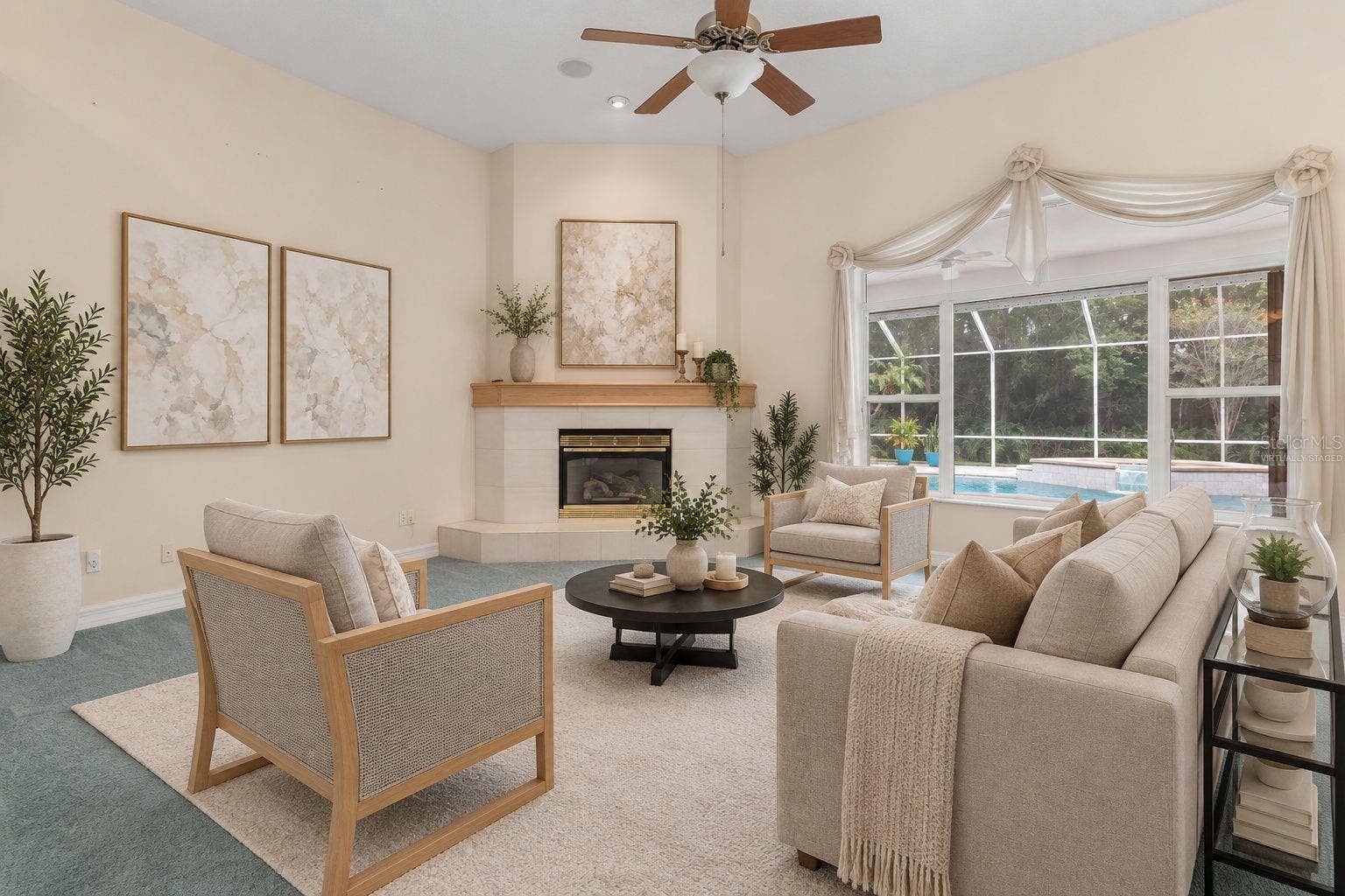 47 CAMBRIDGE TRACE, Ormond Beach, FL 32174 Virtually Staged