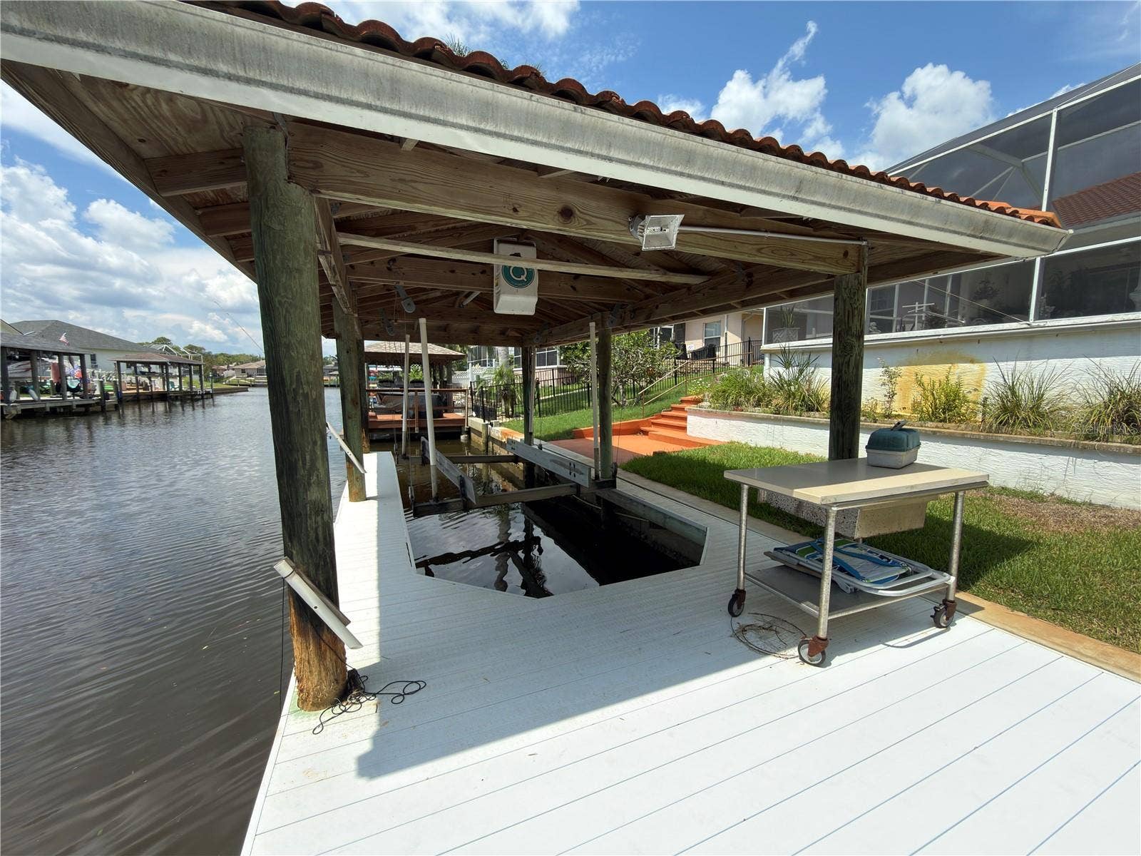 22 COLORADO DRIVE, Palm Coast, FL 32137 Boathouse & lift