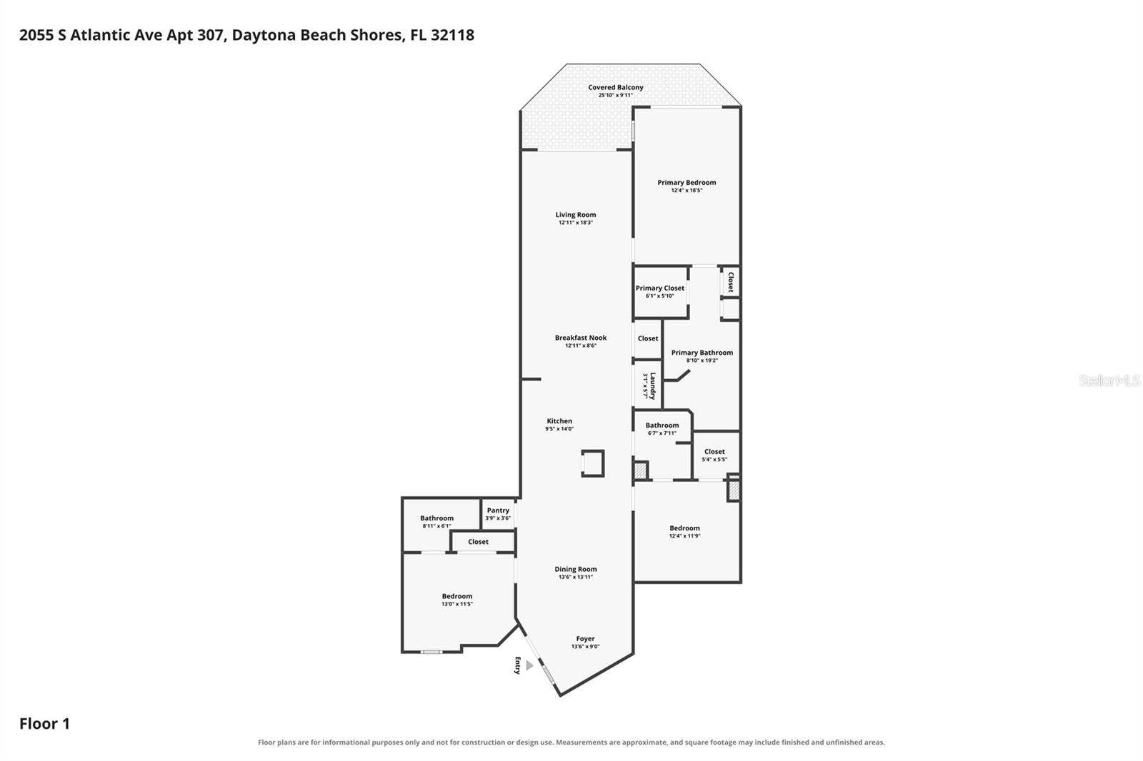 2055 S ATLANTIC AVENUE, #307, Daytona Beach Shores, FL 32118