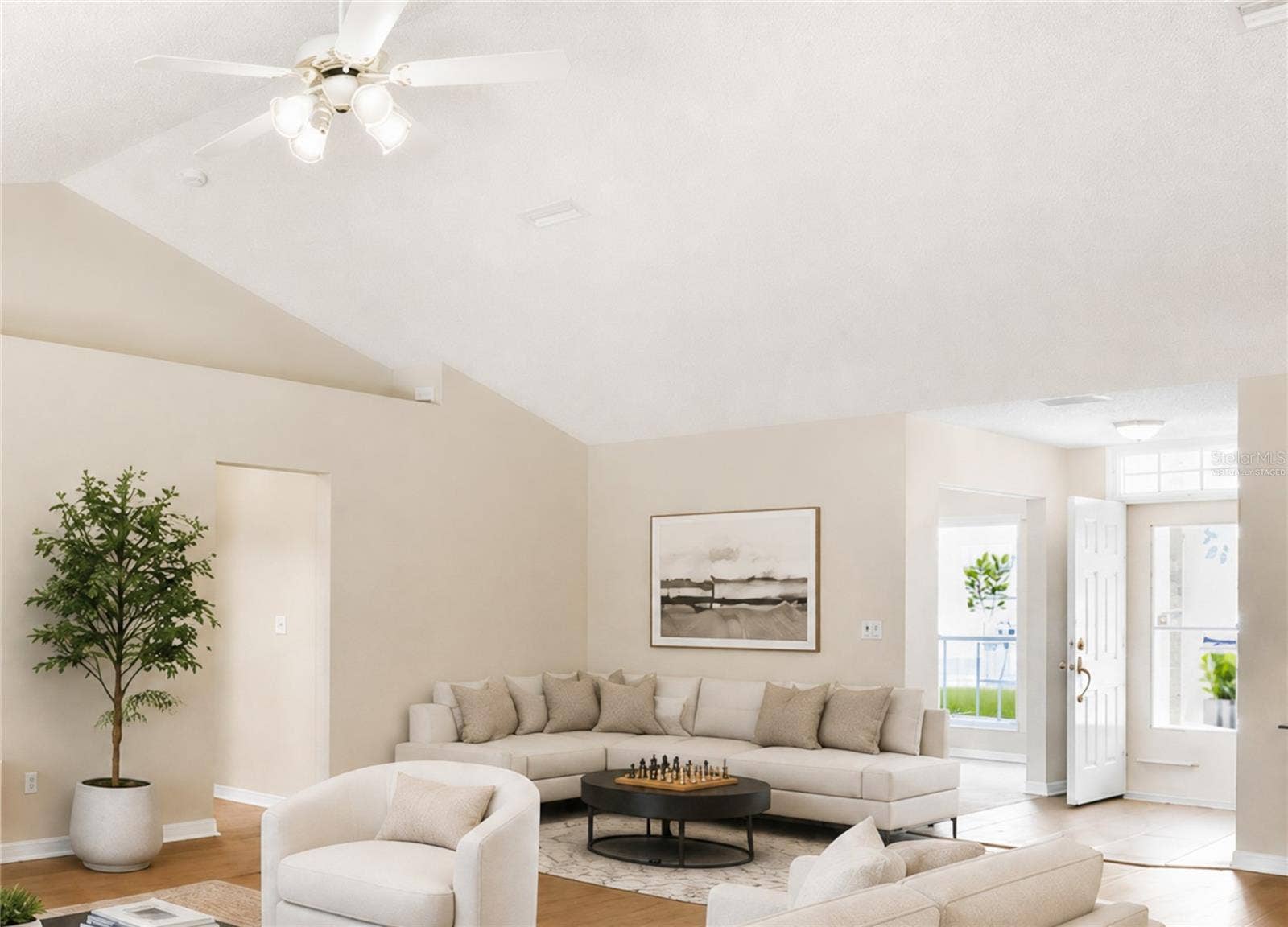 38 PRINCESS ROSE DRIVE, Palm Coast, FL 32164 Virtually staged Great Room