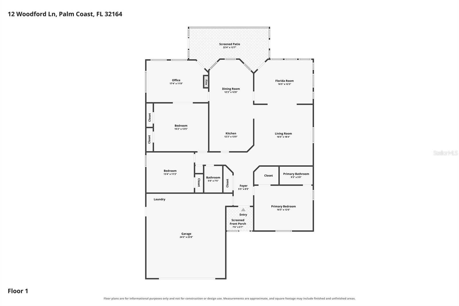 12 WOODFORD LANE, Palm Coast, FL 32164
