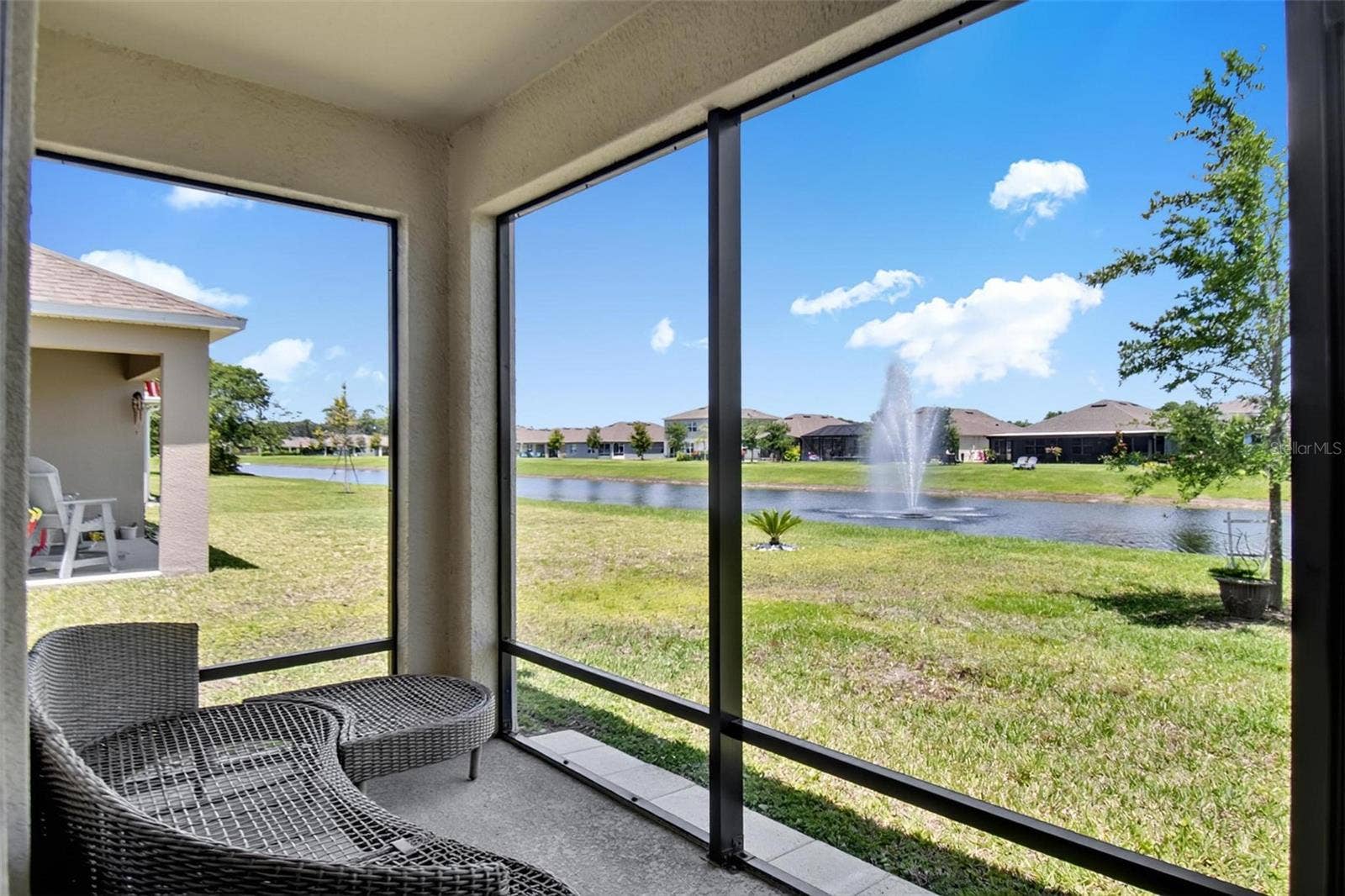 1337 CORK DRIVE, Ormond Beach, FL 32174 Screened in lanai