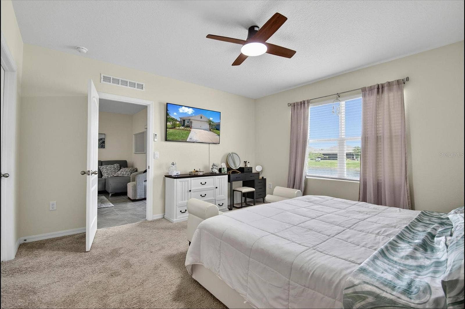 1337 CORK DRIVE, Ormond Beach, FL 32174 Primary bedroom