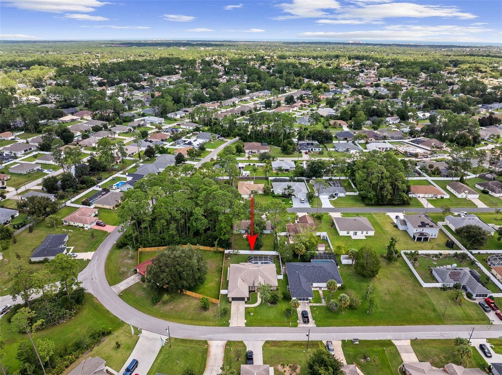 173 BAYSIDE DRIVE, Palm Coast, FL 32137 Aerial View
