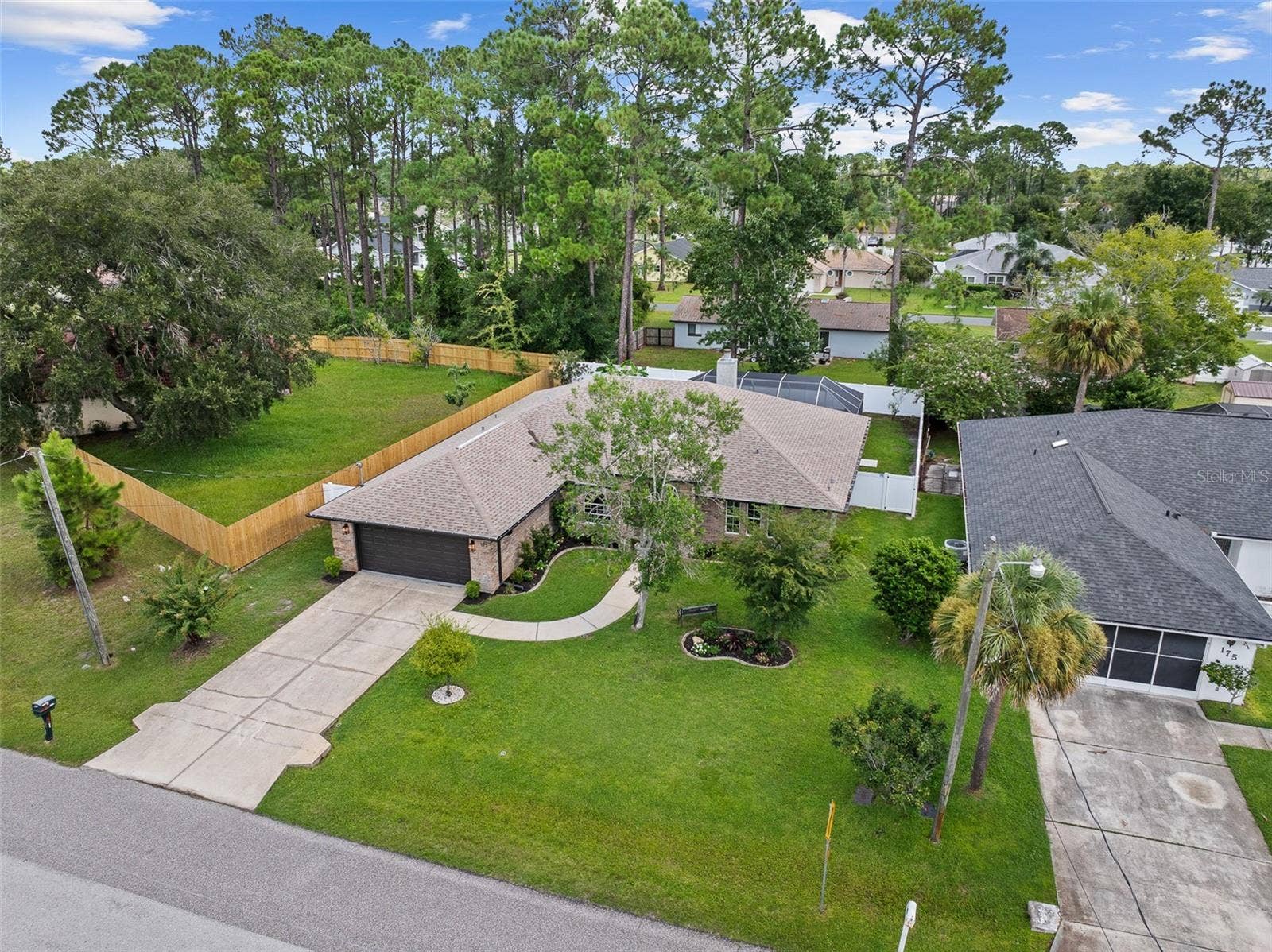 173 BAYSIDE DRIVE, Palm Coast, FL 32137 Aerial View