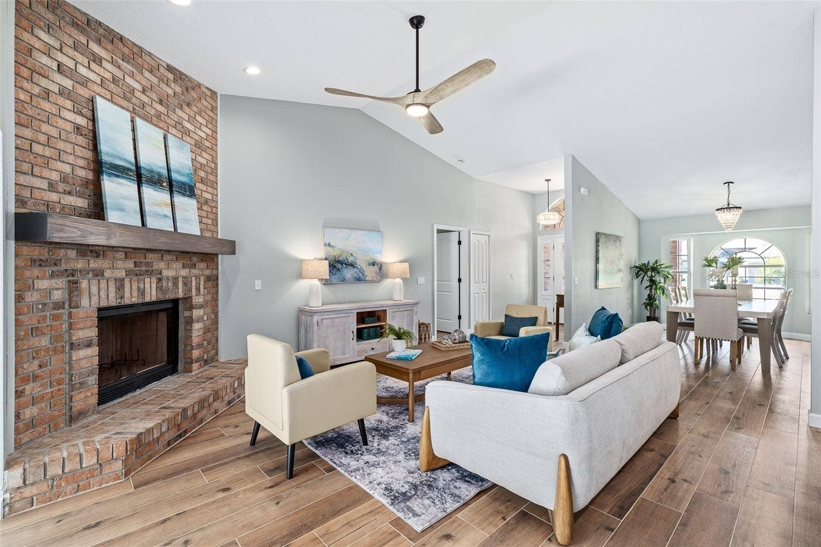173 BAYSIDE DRIVE, Palm Coast, FL 32137 Living Room
