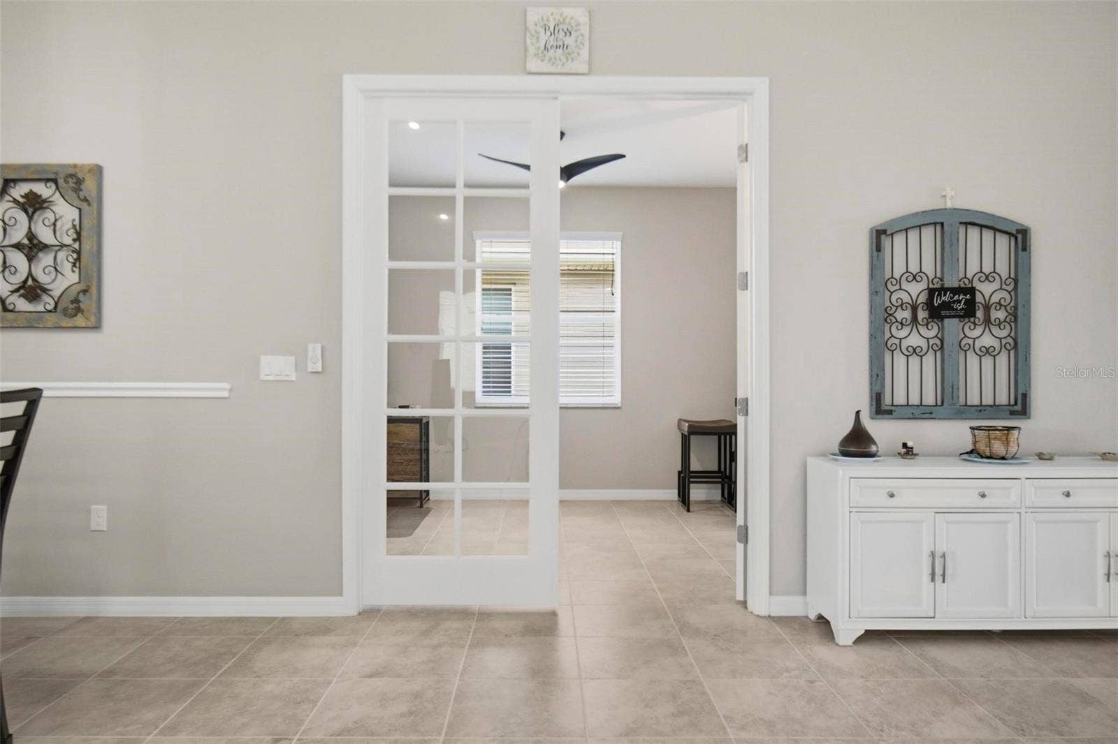 7 TIDEWAY TRAIL, Palm Coast, FL 32137 flex room with French doors