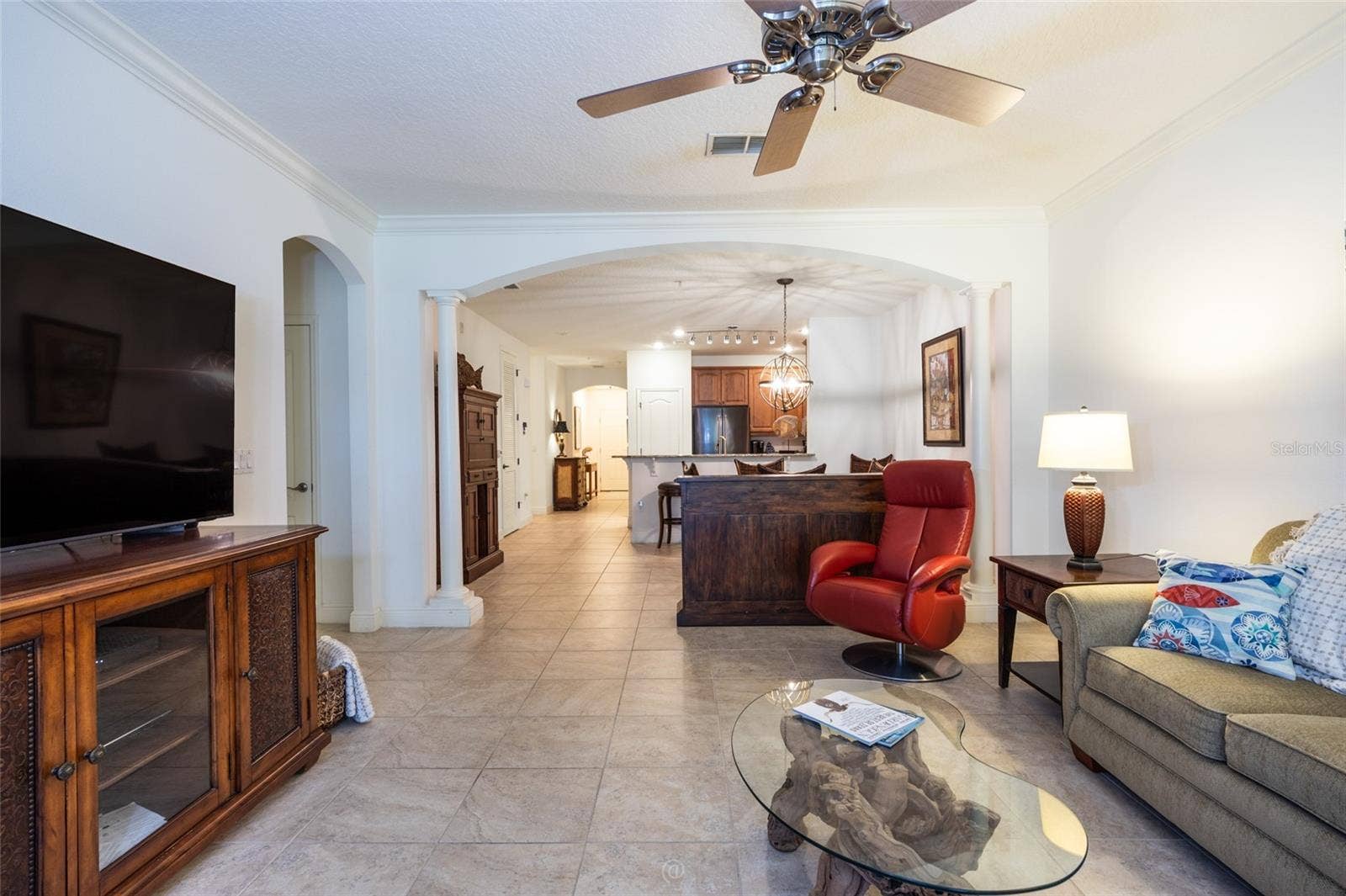 115 RIVERVIEW BEND S, #2123, Palm Coast, FL 32137 TOTALLY TILED LIVING AREA