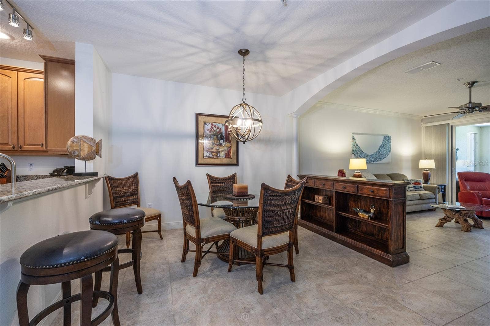 115 RIVERVIEW BEND S, #2123, Palm Coast, FL 32137 NOTICE THE CEILING "LIGHT ART'
