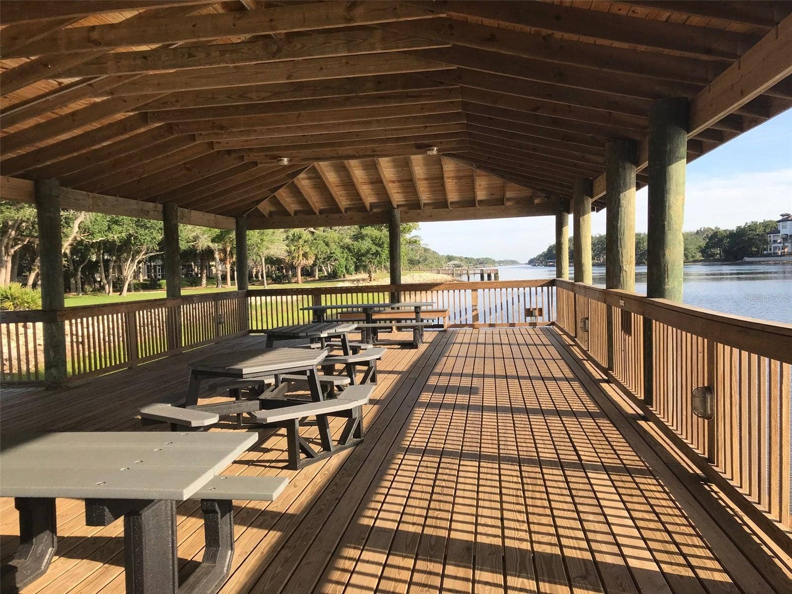 115 RIVERVIEW BEND S, #2123, Palm Coast, FL 32137 OBSERVATION PIER: COVERED SEATING