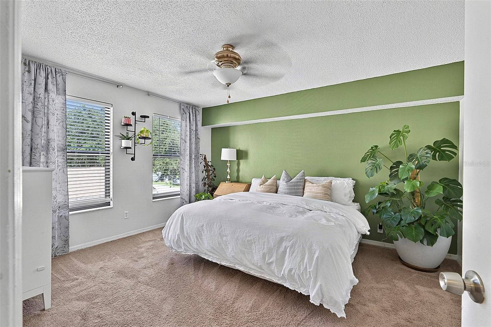 1110 MONTICELLO LANE, #1, Port Orange, FL 32129 Primary bedroom-upstairs