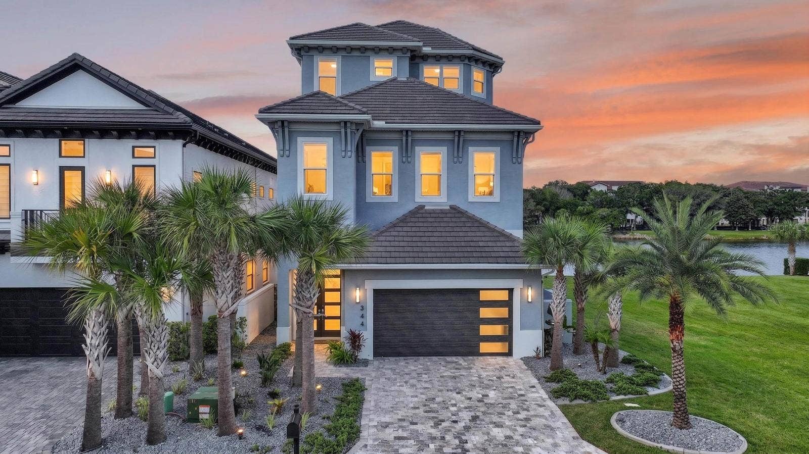 304 YACHT HARBOR DRIVE, Palm Coast, FL 32137 Beautiful by day. Even better when the sun goes down.